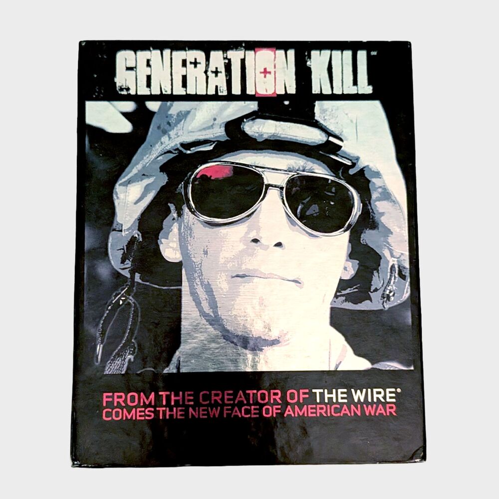 Generation Kill Blu-ray 3-Disc Set HBO 2009 Mini Series Military War Drama Show
